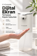 Evo House Otomatik Sensörlü Köpük Sıvı Sabunluk P11S Model