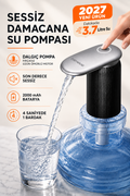 Evo House EVO-03 Ultra Sessiz Şarjlı Otomatik Damacana Su Pompası Yüksek Hızlı Akış 2000mAh Pil